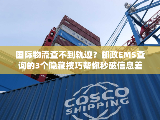 国际物流查不到轨迹？邮政EMS查询的3个隐藏技巧帮你秒破信息差