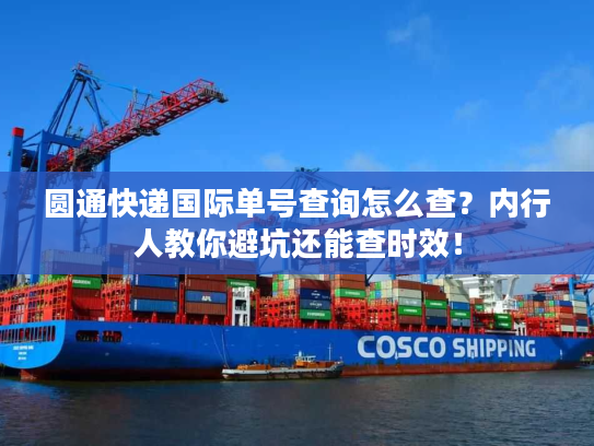 圆通快递国际单号查询怎么查?内行人教你避坑还能查时效! 圆通快递国际单号查询怎么查?内行人教你避坑还能查时效!