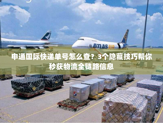 申通国际快递单号怎么查？3个隐藏技巧帮你秒获物流全链路信息