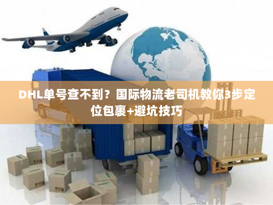 DHL单号查不到？国际物流老司机教你3步定位包裹+避坑技巧