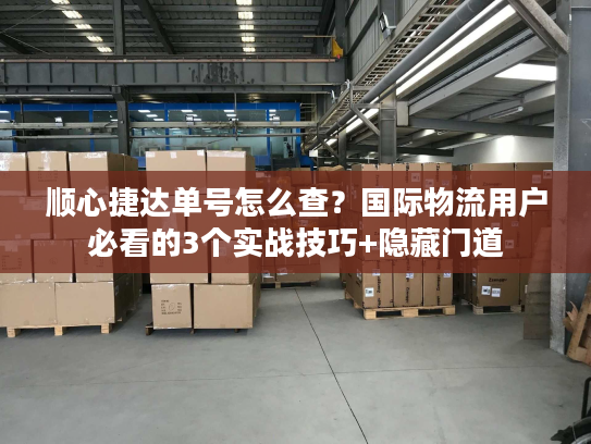 顺心捷达单号怎么查？国际物流用户必看的3个实战技巧+隐藏门道