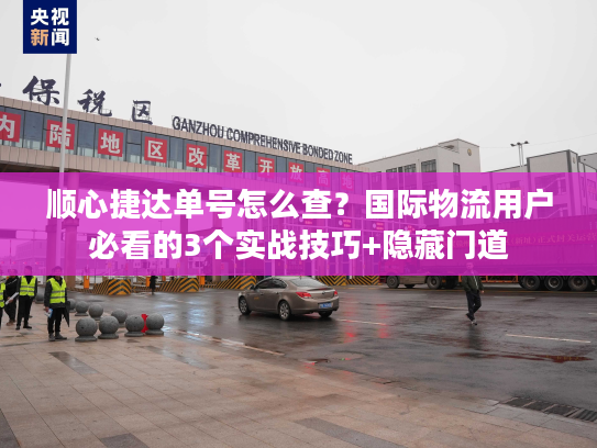 顺心捷达单号怎么查？国际物流用户必看的3个实战技巧+隐藏门道