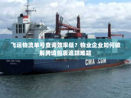 飞运物流单号查询效率低？物业企业如何破解跨境包裹追踪难题