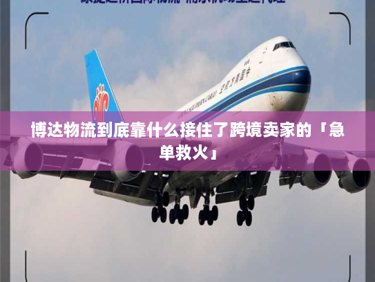 博达物流到底靠什么接住了跨境卖家的「急单救火」