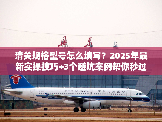 清关规格型号怎么填写？2025年最新实操技巧+3个避坑案例帮你秒过海关