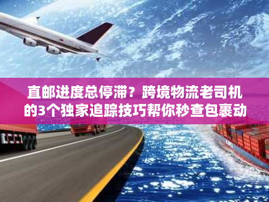 直邮进度总停滞？跨境物流老司机的3个独家追踪技巧帮你秒查包裹动态