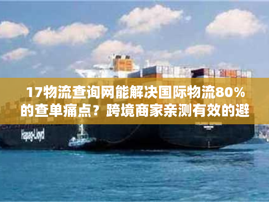 17物流查询网能解决国际物流80%的查单痛点？跨境商家亲测有效的避坑指南