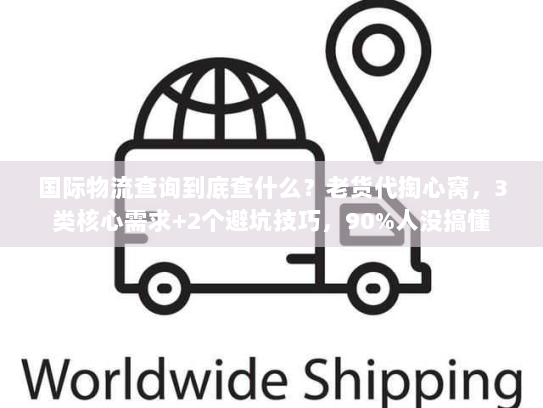 国际物流查询到底查什么？老货代掏心窝，3类核心需求+2个避坑技巧，90%人没搞懂