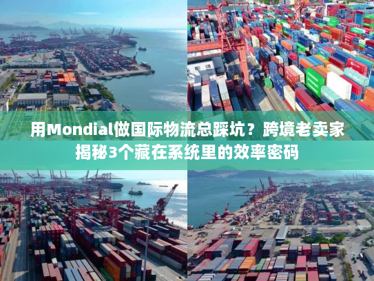 用Mondial做国际物流总踩坑？跨境老卖家揭秘3个藏在系统里的效率密码