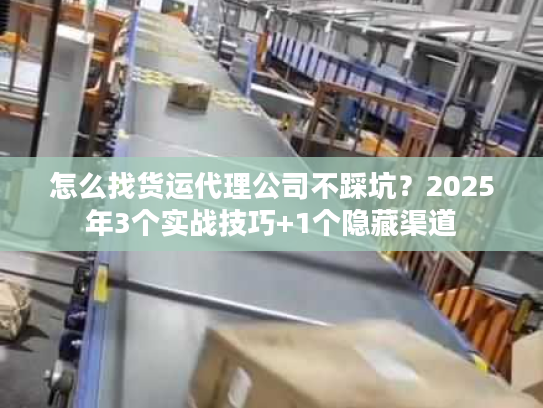怎么找货运代理公司不踩坑?2025年3个实战技巧+1个隐藏渠道 怎么找货运代理公司不踩坑?2025年3个实战技巧+1个隐藏渠道