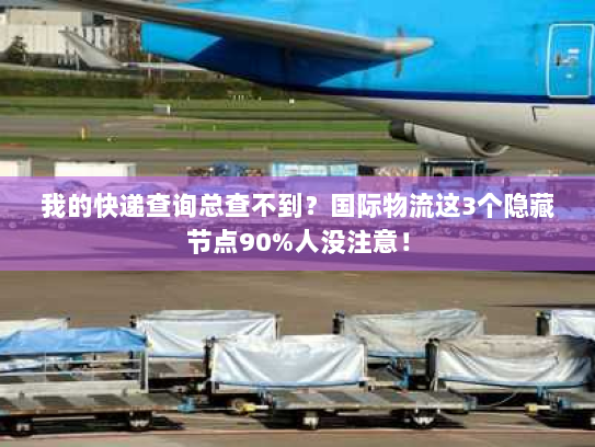 我的快递查询总查不到？国际物流这3个隐藏节点90%人没注意！