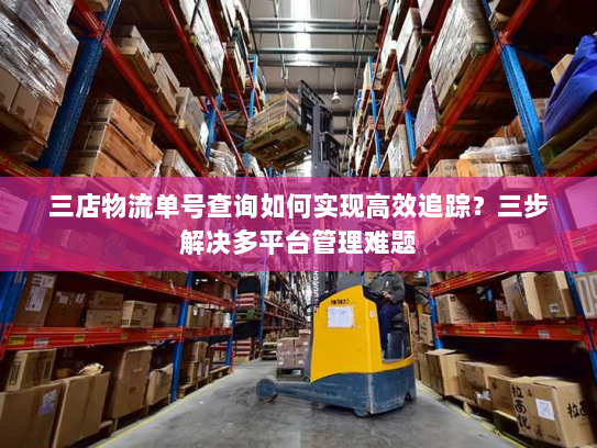 三店物流单号查询如何实现高效追踪?三步解决多平台管理难题 三店物流单号查询如何实现高效追踪?三步解决多平台管理难题