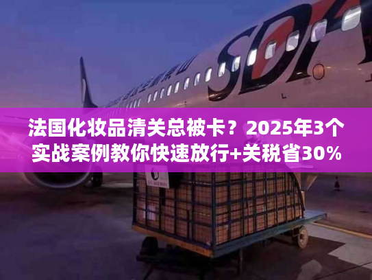 法国化妆品清关总被卡？2025年3个实战案例教你快速放行+关税省30%