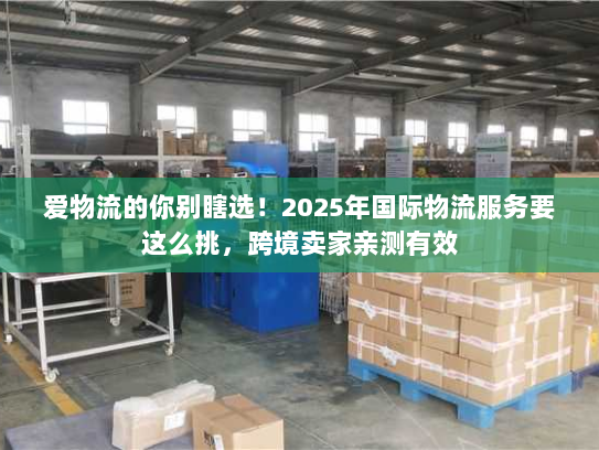 爱物流的你别瞎选！2025年国际物流服务要这么挑，跨境卖家亲测有效