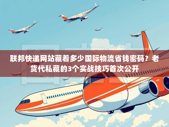 联邦快递网站藏着多少国际物流省钱密码？老货代私藏的3个实战技巧首次公开