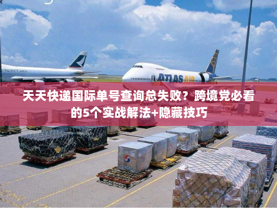 天天快递国际单号查询总失败？跨境党必看的5个实战解法+隐藏技巧