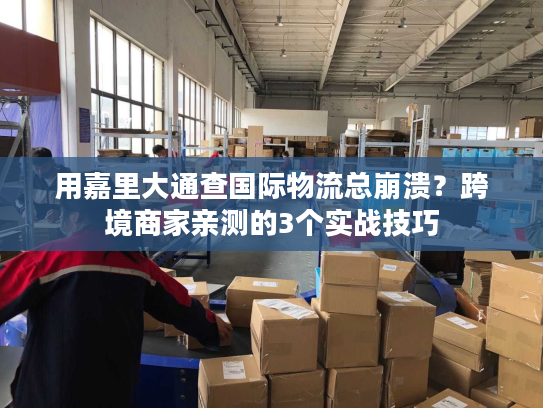 用嘉里大通查国际物流总崩溃?跨境商家亲测的3个实战技巧 用嘉里大通查国际物流总崩溃?跨境商家亲测的3个实战技巧