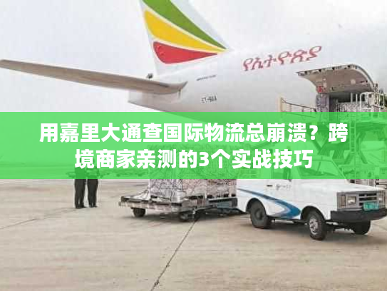 用嘉里大通查国际物流总崩溃?跨境商家亲测的3个实战技巧 用嘉里大通查国际物流总崩溃?跨境商家亲测的3个实战技巧