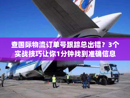 查国际物流订单号跟踪总出错？3个实战技巧让你1分钟找到准确信息