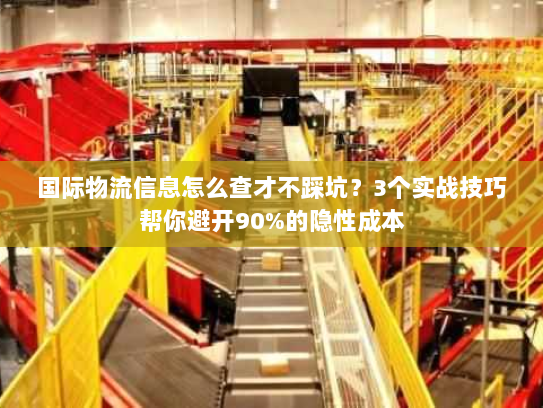 国际物流信息怎么查才不踩坑？3个实战技巧帮你避开90%的隐性成本