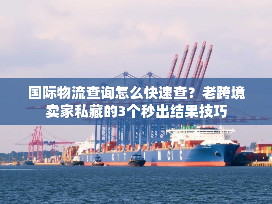 国际物流查询怎么快速查?老跨境卖家私藏的3个秒出结果技巧 国际物流查询怎么快速查?老跨境卖家私藏的3个秒出结果技巧