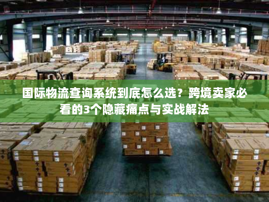 国际物流查询系统到底怎么选？跨境卖家必看的3个隐藏痛点与实战解法
