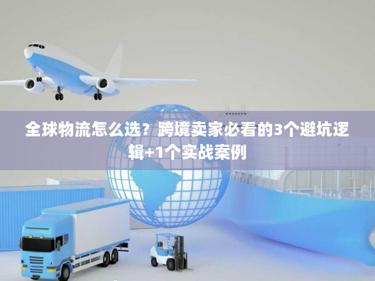 全球物流怎么选？跨境卖家必看的3个避坑逻辑+1个实战案例