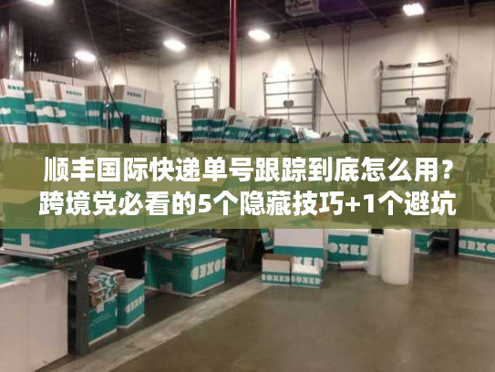 顺丰国际快递单号跟踪到底怎么用？跨境党必看的5个隐藏技巧+1个避坑指南