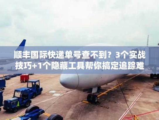 顺丰国际快递单号查不到？3个实战技巧+1个隐藏工具帮你搞定追踪难题