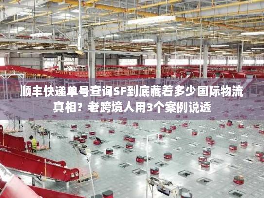 顺丰快递单号查询SF到底藏着多少国际物流真相？老跨境人用3个案例说透