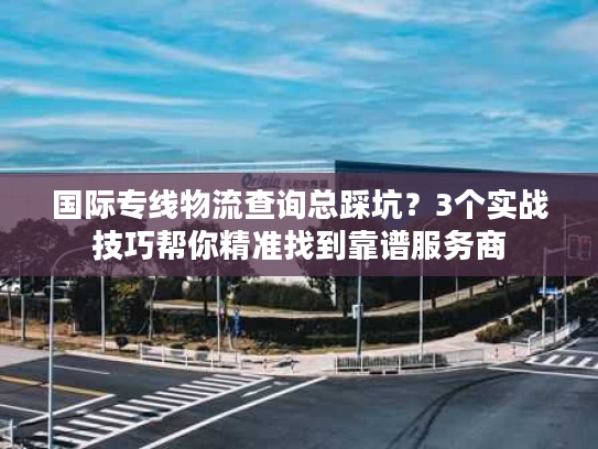国际专线物流查询总踩坑？3个实战技巧帮你精准找到靠谱服务商