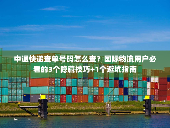 中通快递查单号码怎么查？国际物流用户必看的3个隐藏技巧+1个避坑指南