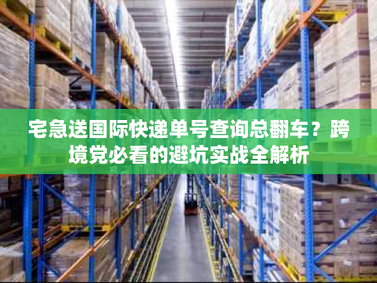 宅急送国际快递单号查询总翻车?跨境党必看的避坑实战全解析 宅急送国际快递单号查询总翻车?跨境党必看的避坑实战全解析