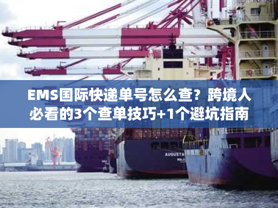 EMS国际快递单号怎么查？跨境人必看的3个查单技巧+1个避坑指南