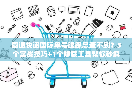 圆通快递国际单号跟踪总查不到？3个实战技巧+1个隐藏工具帮你秒解决