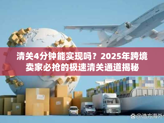 清关4分钟能实现吗？2025年跨境卖家必抢的极速清关通道揭秘