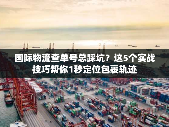 国际物流查单号总踩坑?这5个实战技巧帮你1秒定位包裹轨迹 国际物流查单号总踩坑?这5个实战技巧帮你1秒定位包裹轨迹