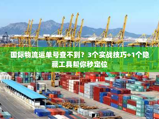 国际物流运单号查不到?3个实战技巧+1个隐藏工具帮你秒定位 国际物流运单号查不到?3个实战技巧+1个隐藏工具帮你秒定位