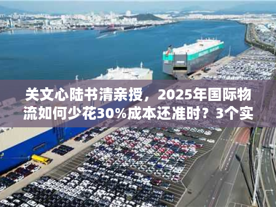 关文心陆书清亲授，2025年国际物流如何少花30%成本还准时？3个实战案例讲透