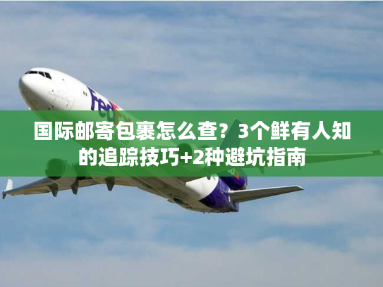 国际邮寄包裹怎么查？3个鲜有人知的追踪技巧+2种避坑指南
