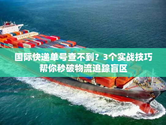 国际快递单号查不到？3个实战技巧帮你秒破物流追踪盲区