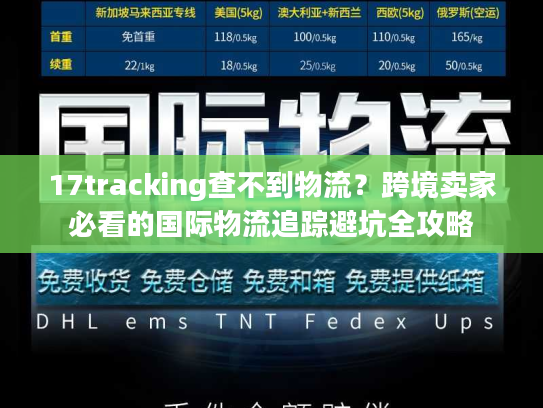 17tracking查不到物流？跨境卖家必看的国际物流追踪避坑全攻略