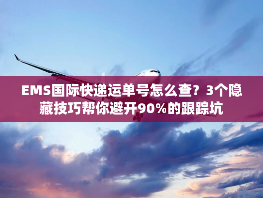 EMS国际快递运单号怎么查？3个隐藏技巧帮你避开90%的跟踪坑