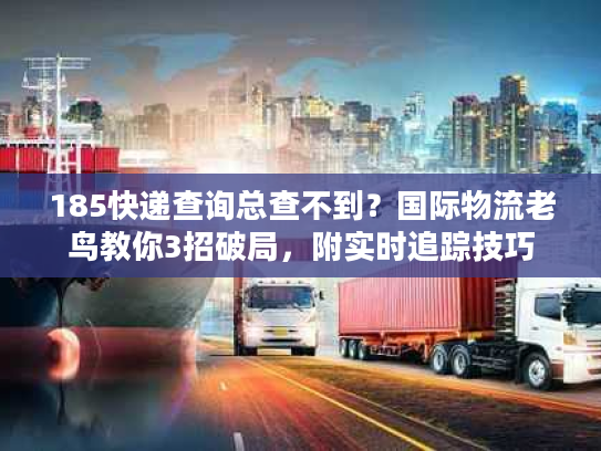 185快递查询总查不到？国际物流老鸟教你3招破局，附实时追踪技巧