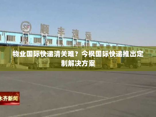 物业国际快递清关难?今枫国际快递推出定制解决方案 物业国际快递清关难?今枫国际快递推出定制解决方案