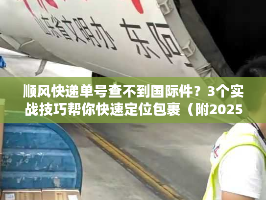 顺风快递单号查不到国际件？3个实战技巧帮你快速定位包裹（附2025最新渠道清单）