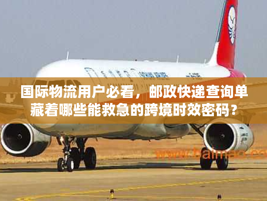 国际物流用户必看，邮政快递查询单藏着哪些能救急的跨境时效密码？