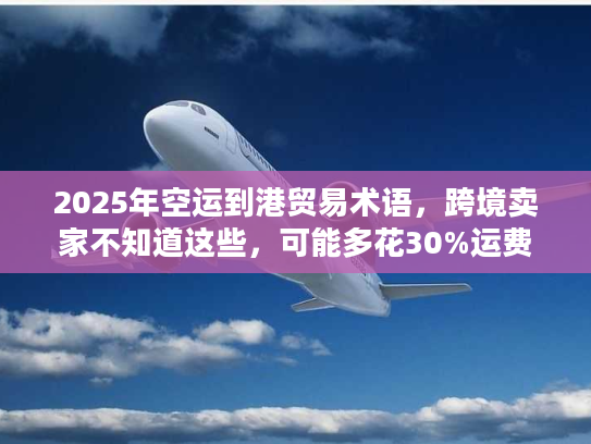 2025年空运到港贸易术语,跨境卖家不知道这些,可能多花30%运费? 2025年空运到港贸易术语,跨境卖家不知道这些,可能多花30%运费?