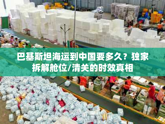 巴基斯坦海运到中国要多久？独家拆解舱位/清关的时效真相