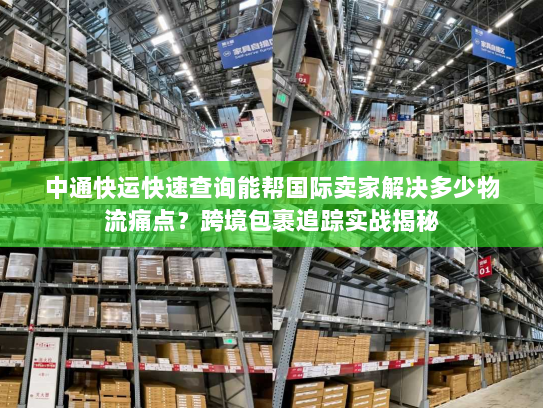 中通快运快速查询能帮国际卖家解决多少物流痛点？跨境包裹追踪实战揭秘